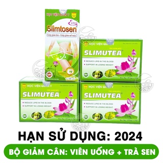 Liệu trình giảm cân 1 hộp slimtosen extra và 3 trà sen slimutea Học Viện Quân Y Học Viện Quân Y Việt Nam