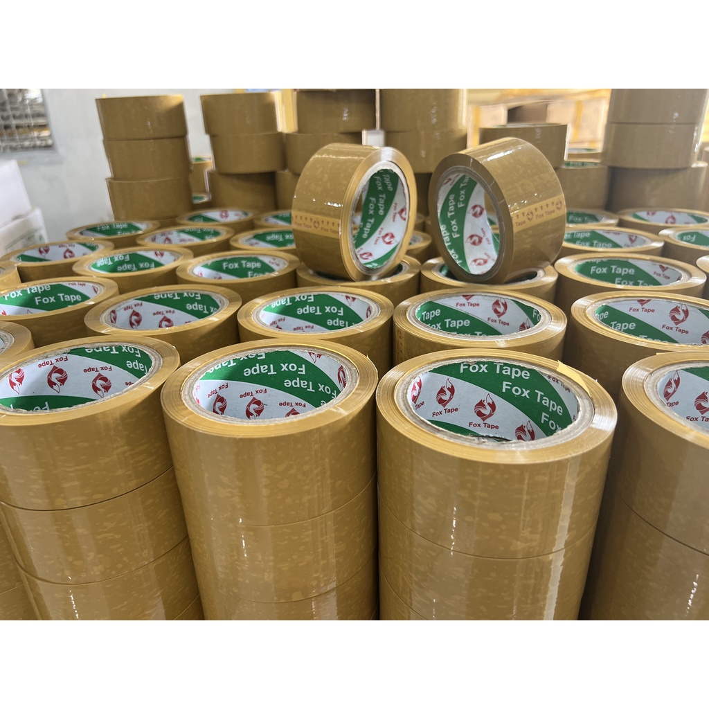Băng Keo Đóng Hàng 1kg2/ cây 6 cuộn 100Y Siêu Dày Siêu Dính
