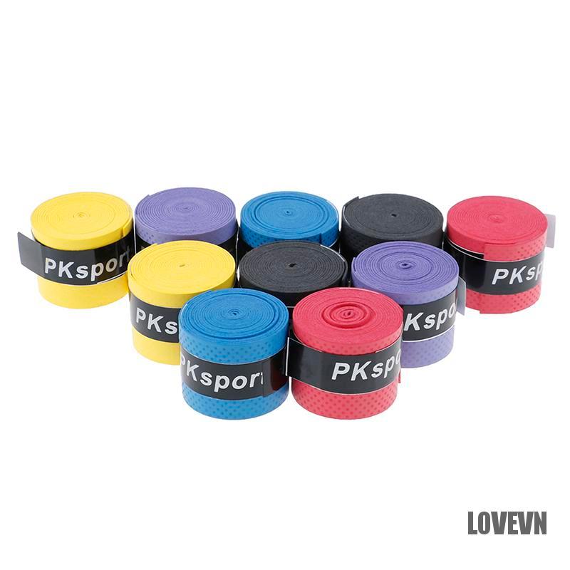 [LOVEVN] Set 10 Băng Quấn Tay Cầm Vợt Tennis / Cần Câu Cá Thấm Hút Mồ Hôi