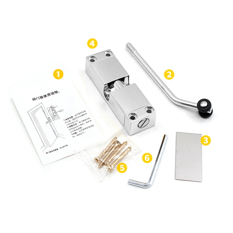 Dụng Cụ Đóng Cửa Tự Động Có Thể Điều Chỉnh Tiện Dụng Cho Gia Đình / Văn Phòng