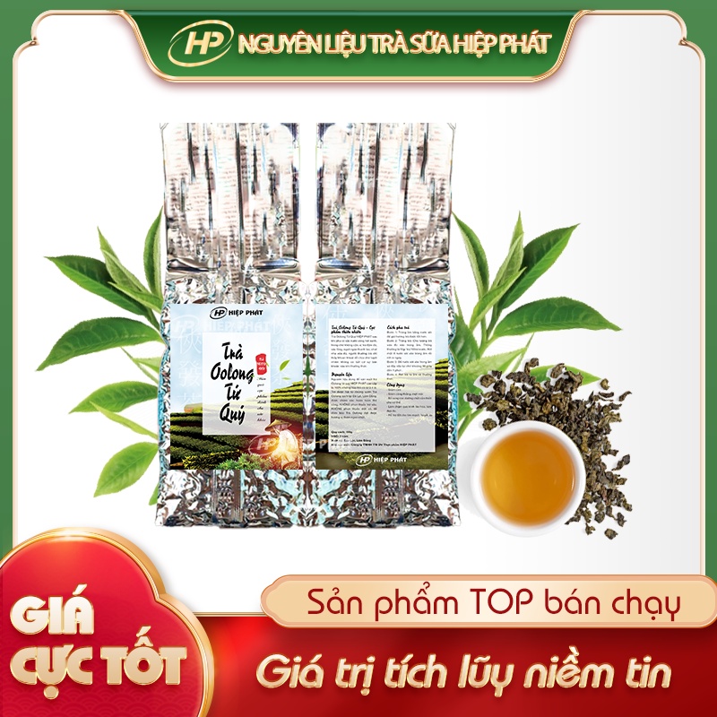 Trà Oolong Tứ Quý HIỆP PHÁT 200Gr - [GÓI BẠC] - SP000515 - Nguyên liệu pha chế trà sữa HIỆP PHÁT