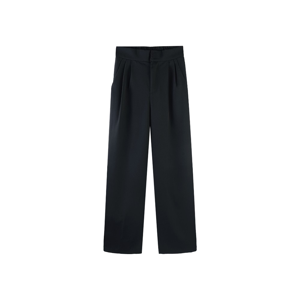 Xiaozhainv Quần Dài Lưng Cao Ống Rộng Phong Cách Hàn Quốc | BigBuy360 - bigbuy360.vn