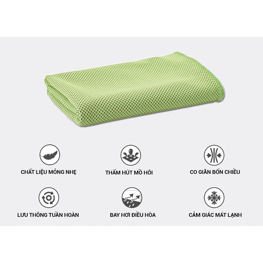 Khăn Thể Thao Làm Mát  Thấm Hút Mồ Hôi Đa Năng Szone Khăn Lạnh Thể Thao