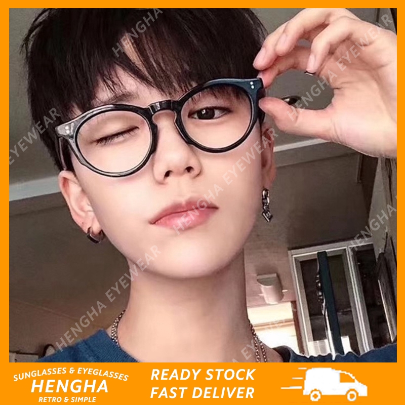 Kính gọng tròn thời trang phong cách retro dành cho nam và nữ