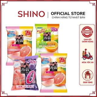 Thạch hoa quả orihiro, thạch trái cây nhật bản 40g