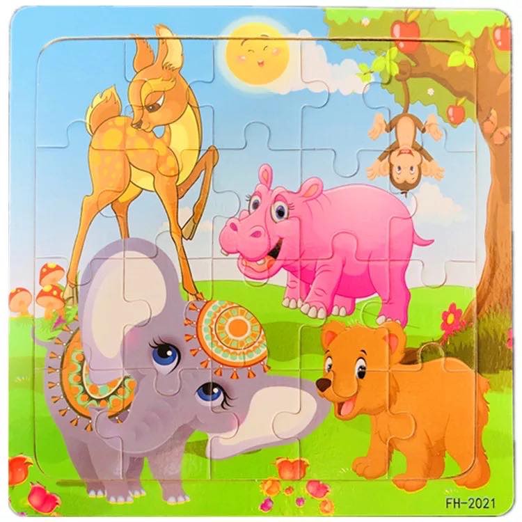 COMBO 10 TRANH XẾP HÌNH GỖ PUZZLE 20 MIẾNG CHO BÉ LOẠI ĐẸP