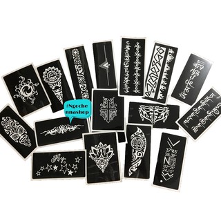 01 miếng khuôn vẽ henna