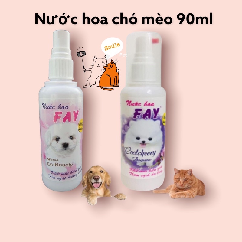 Nước hoa Fay cho chó mèo