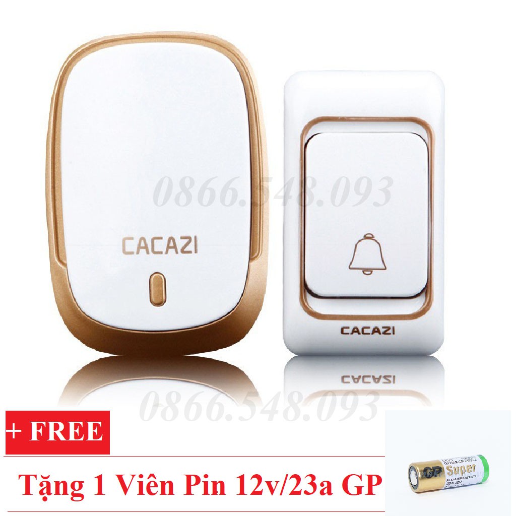 Chuông cửa không dây cacazi-k01 36 kiều chuông khoảng cách 300m