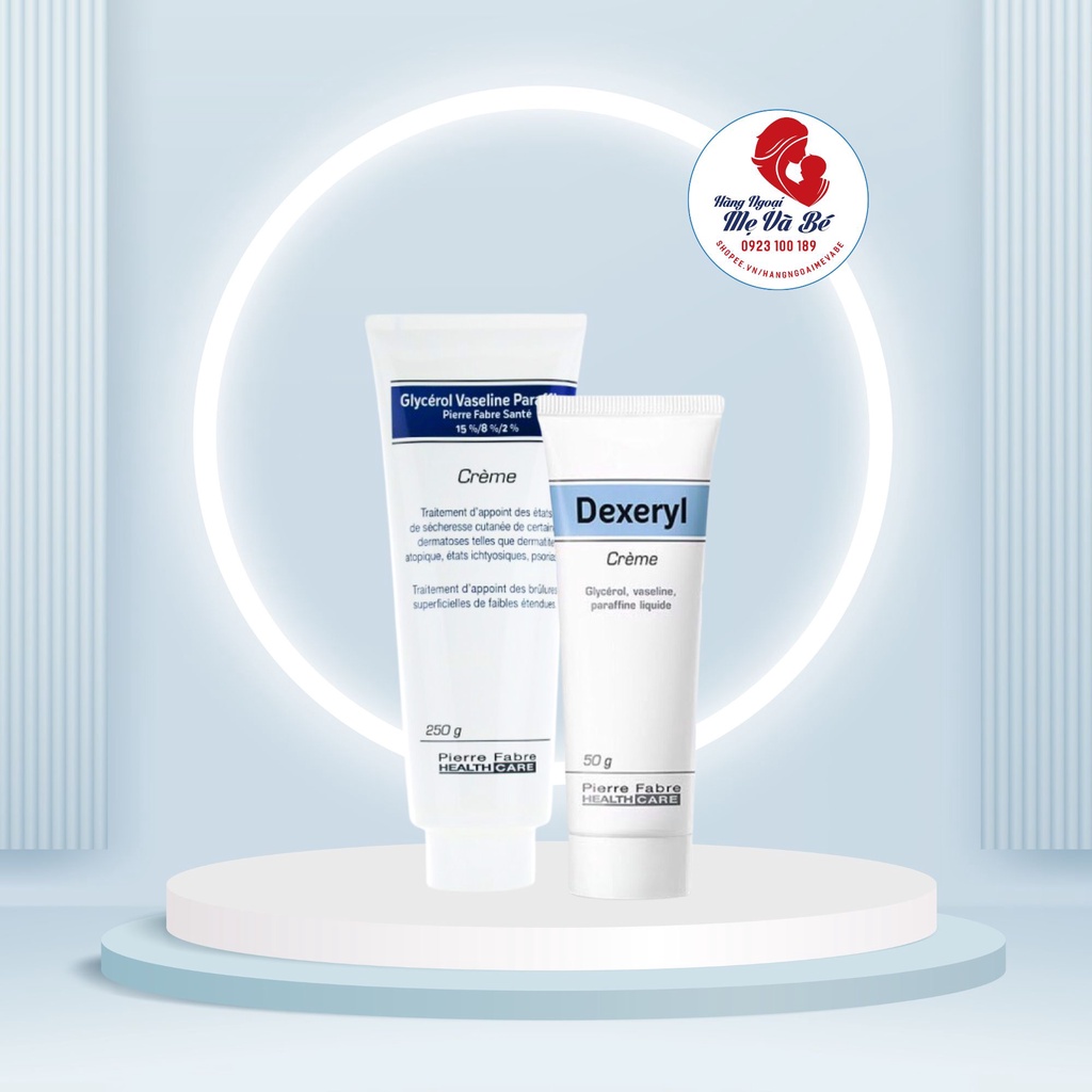 Kem nẻ CREME Dexeryl Pháp 50ml/250ml - Mẫu mới
