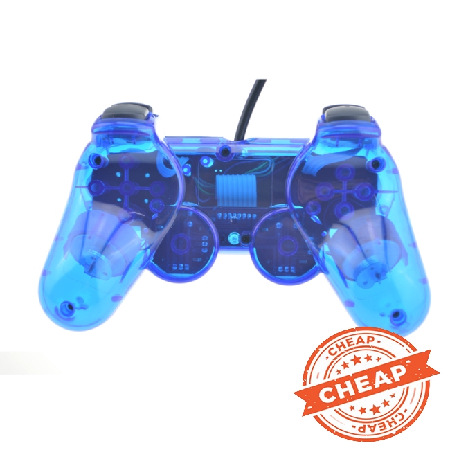 Tay Cầm Chơi Game Có Dây Chế Độ Rung Dành Cho Ps2