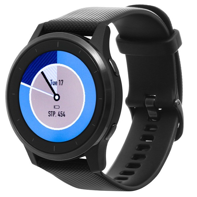 Đồng hồ thông minh Garmin Vivoactive 4 kháng nước 5ATM đo nồng độ SPO2 màn hình MIP 1.13&quot; - Chính hãng BH 12 tháng