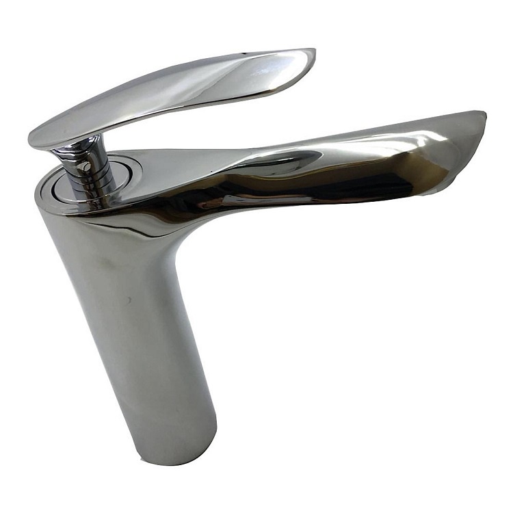Vòi lavabo lá nóng lạnh đồng mạ crom, vòi chậu rửa mặt mạ crom ikiza 20cm 30 cm