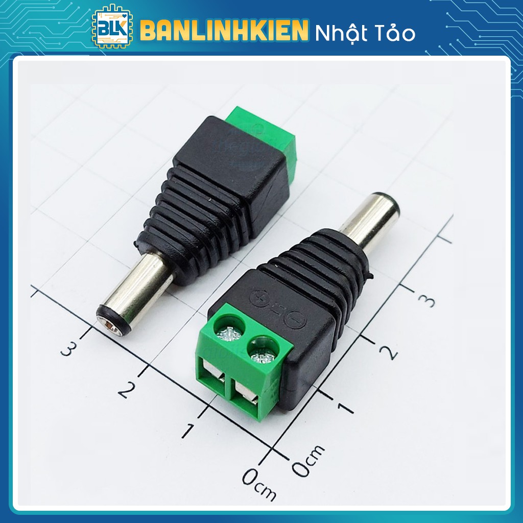 [Sale] Jack Nối Nguồn DC5.5x2.1MM Loại Đực