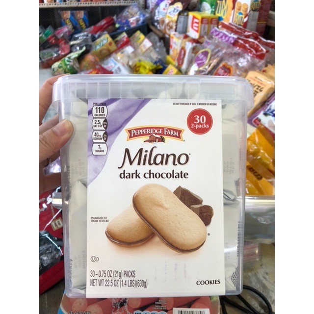 Bánh Milano Dark Chocolate