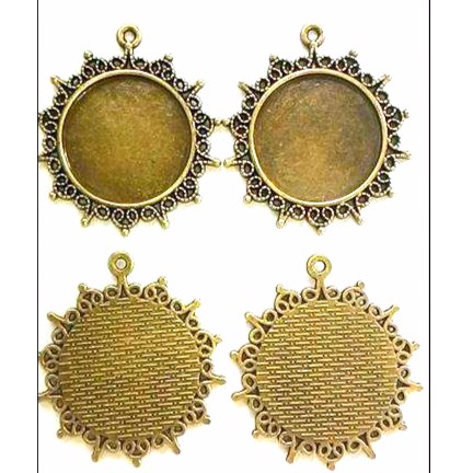 A22458 Khay Hoa Văn 25MM 50gram/bịch