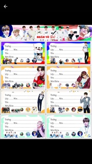 nhãn vỡ bts 8ô