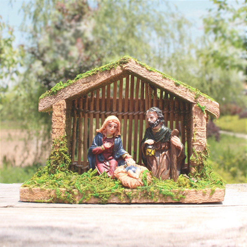 Nativity Tượng Chúa jesus Trang Trí Giáng Sinh