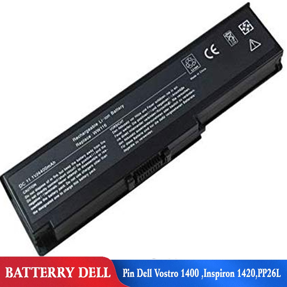 Pin Dell Vostro 1400 ,Inspiron 1420,PP26L
