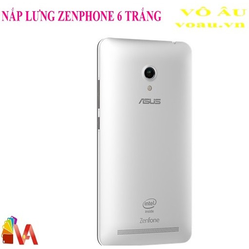 NẮP LƯNG ZENPHONE 6 MÀU TRẮNG