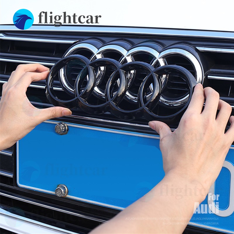 Logo 265mm 273mm 285mm Dán Trang Trí Xe Hơi Audi A4 A7 A4L A6L B8 B9 C6 Q3 Q5 Q7 C7