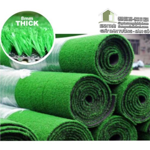 Tấm cỏ nhựa nhân tạo giá rẻ kích thước 1m x 0,5m