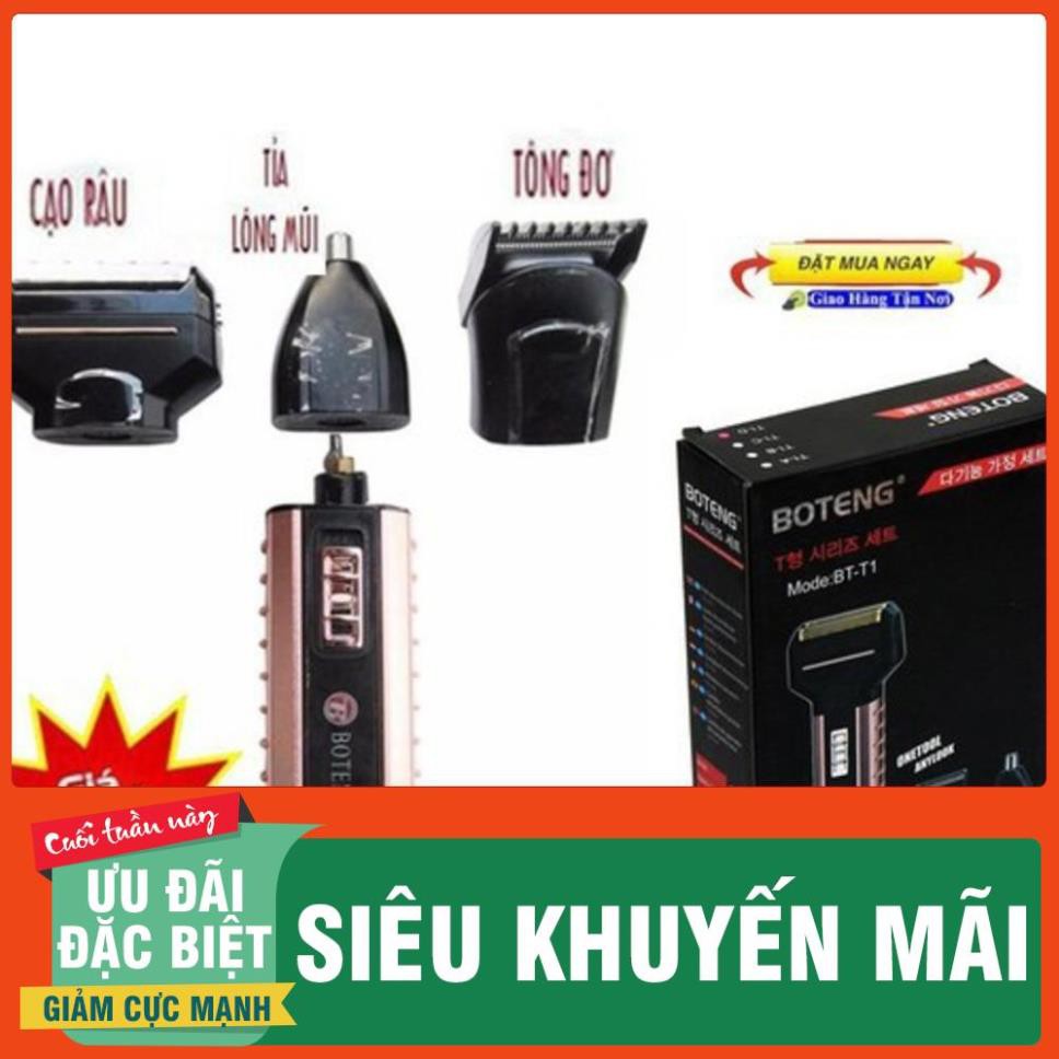 FREESHIP Máy cạo râu Boteng 3in1 tiện lợi giá si