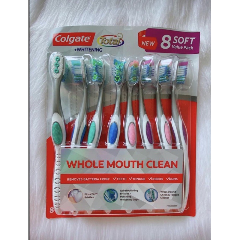 SET 8 BÀN CHẢI ĐÁNH RĂNG COLGATE