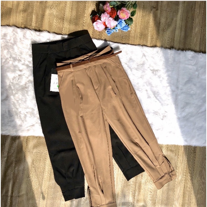 Quần BAGGY gấu cúc vải Tây cao cấp | BigBuy360 - bigbuy360.vn