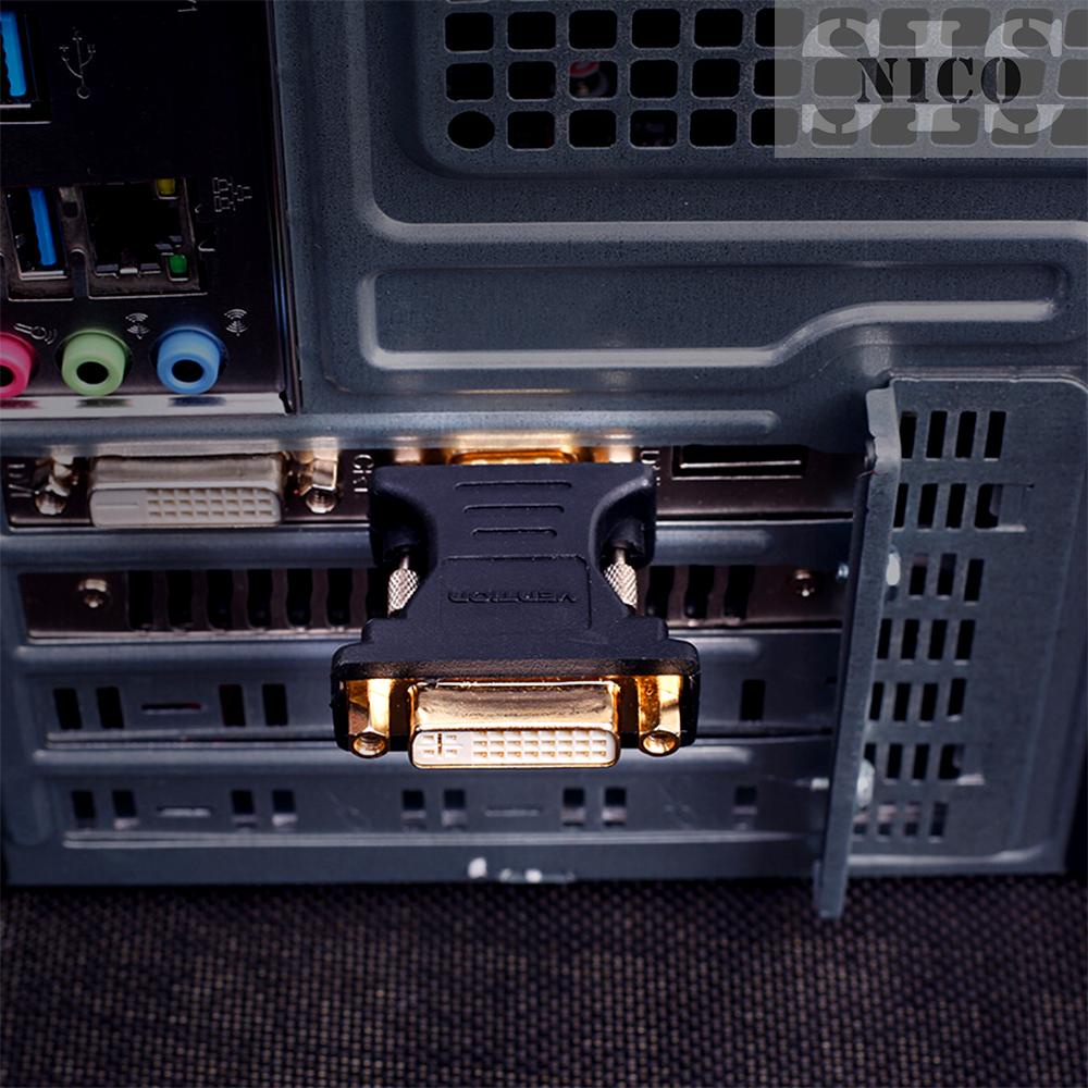 Sis Bộ Dụng Cụ Sửa Chữa Chuyên Dụng Chất Lượng Cao❥Đầu Chuyển Đổi VENTION DVI Sang VGA DVI 24 + 5 Lỗ Cắm Sang Đầu Cắm VGA Cho Máy Chiếu / Thẻ Đồ Họa | BigBuy360 - bigbuy360.vn