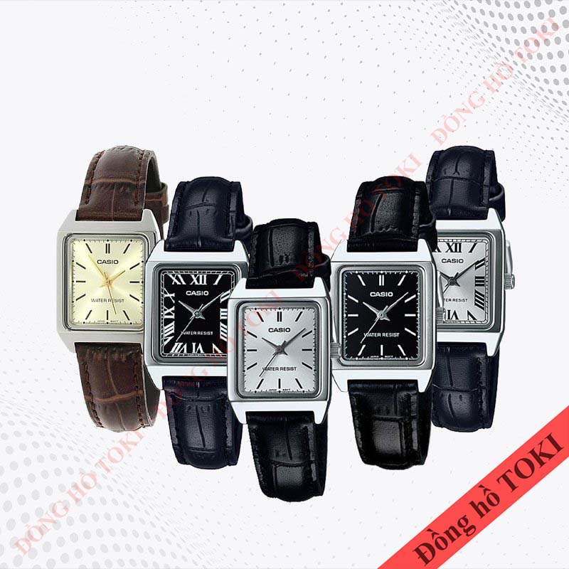 Pin thay cho đồng hồ đeo tay casio LTP-V007 dây da dây kim loại các màu