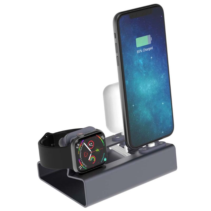 Giá Đỡ Kiêm SạC 3 Trong 1 Cho ĐồNg Hồ Apple Watch Series 1 2 3 4 1