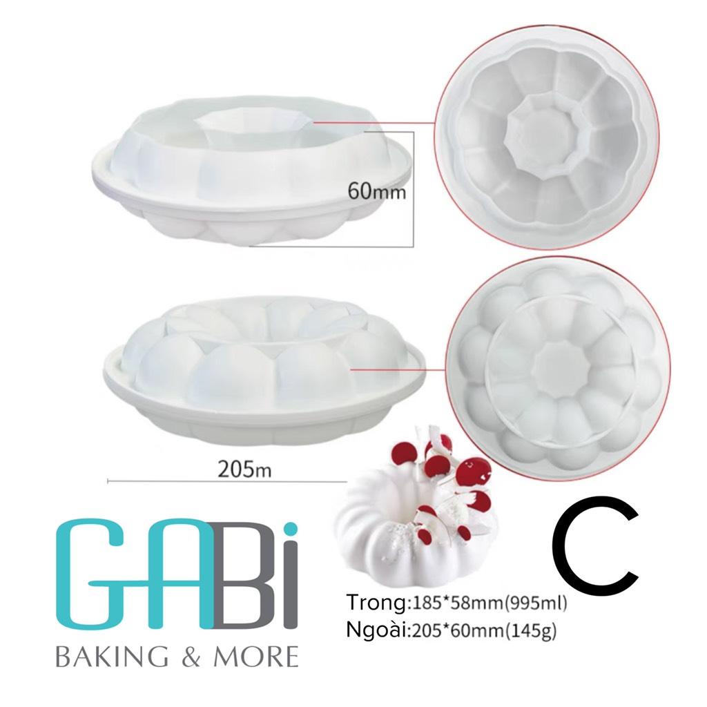 Khuôn silicon làm bánh lạnh cỡ lớn