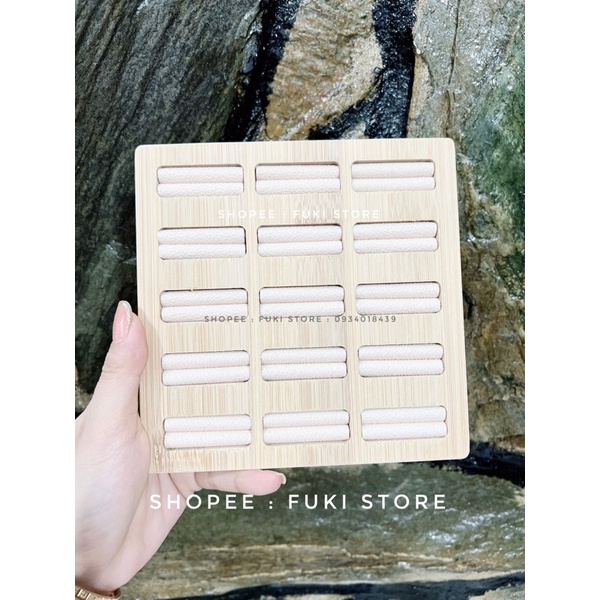 Khay đựng nhẫn gỗ sang trọng