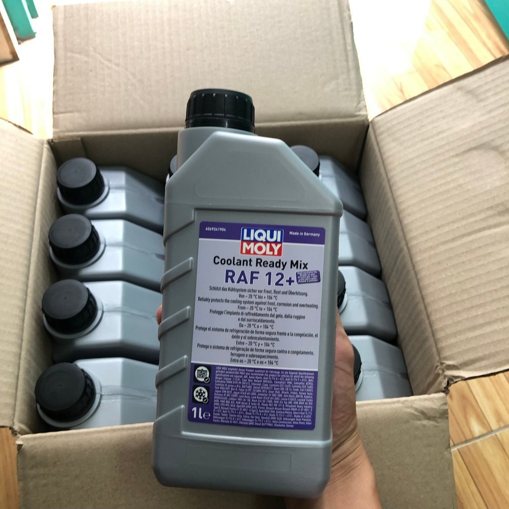 Vệ sinh két nước Liqui Moly 1804 và Nước làm mát 6924