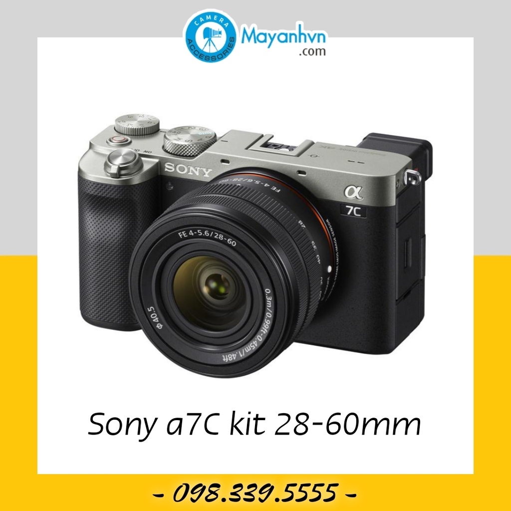 Máy ảnh Sony A7C + lens 28-60mm ( mới 100%)