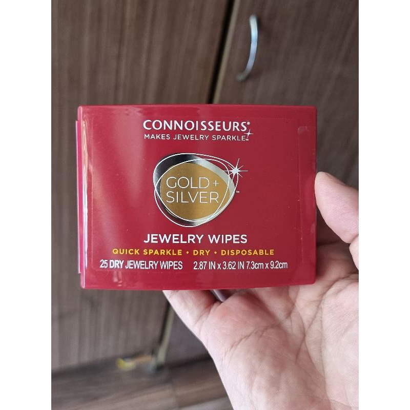 Khăn lau nữ trang CONNOISSEURS WIPES
