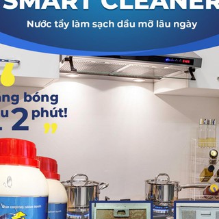 Nước tẩy dầu mỡ siêu sạch smart cleaner