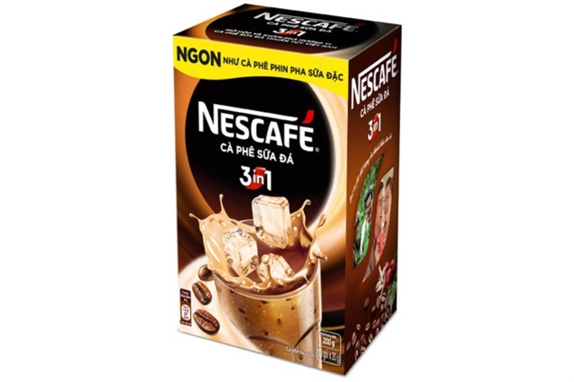 Hộp 10 gói Nescafe Việt - Cà Phê Sữa Đá