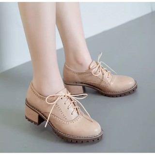 [Hàng oder] Giày vintage tiểu thư cao cấp size ngoại cỡ