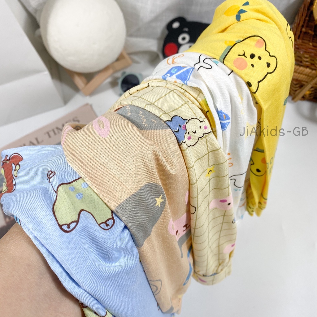 [Bé:6-27kg] Bộ Quần Áo Dài Tay Hiệu Minky Mom Vải Thun Lạnh Thoáng Mát In Hình Động Vật Dễ Thương - Mã: TD-IN23