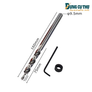 Mũi khoan chéo 9.5mm loại tốt , mũi khoan xiên...