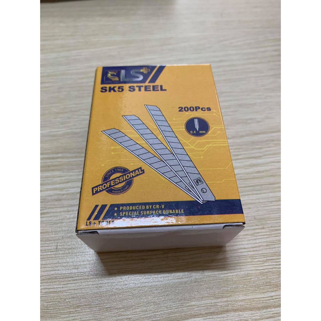 Hộp Lưỡi Dao Rọc Giấy Ls 0.4MM