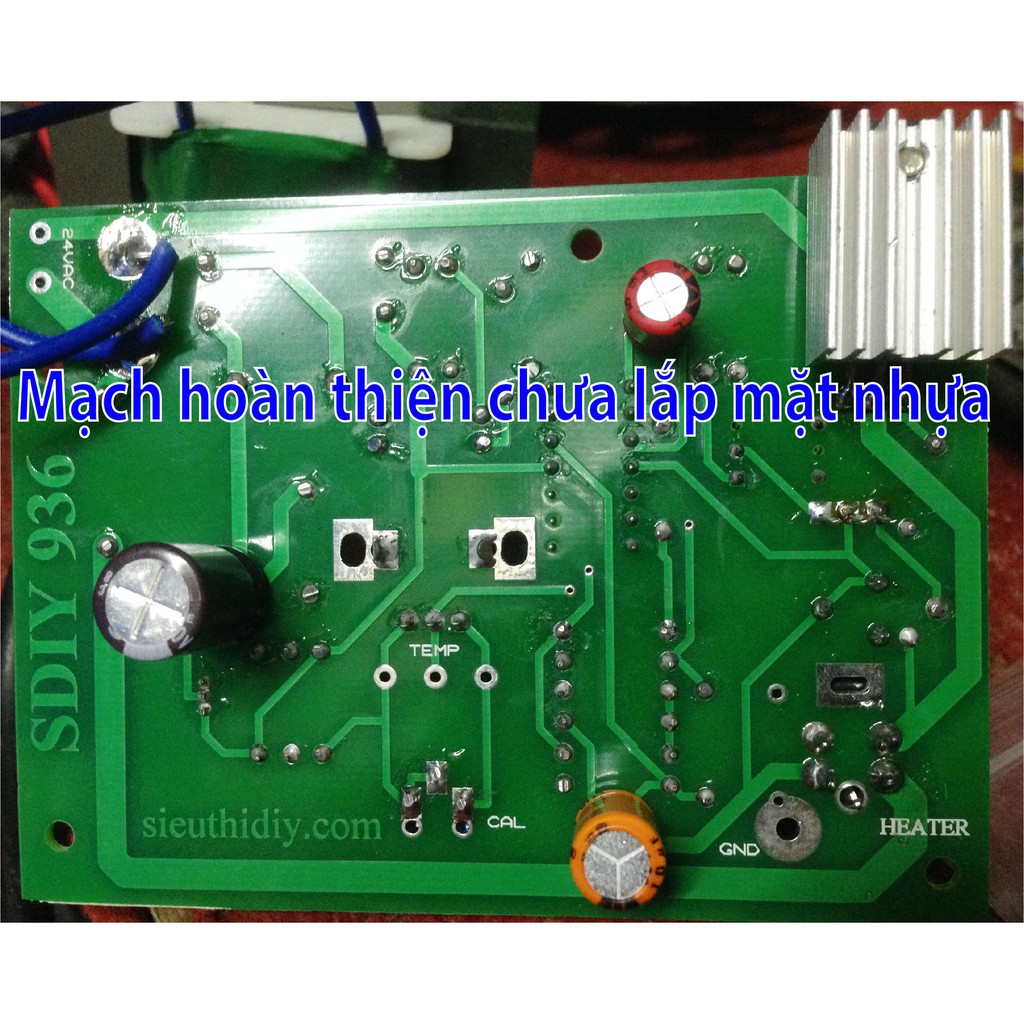 Mạch trạm hàn SDIY 936, kit DIY, PCB điện AC