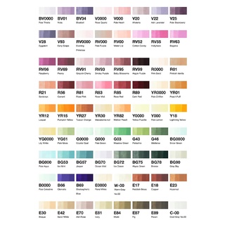 Marker Copic Sketch Set E 72 màu