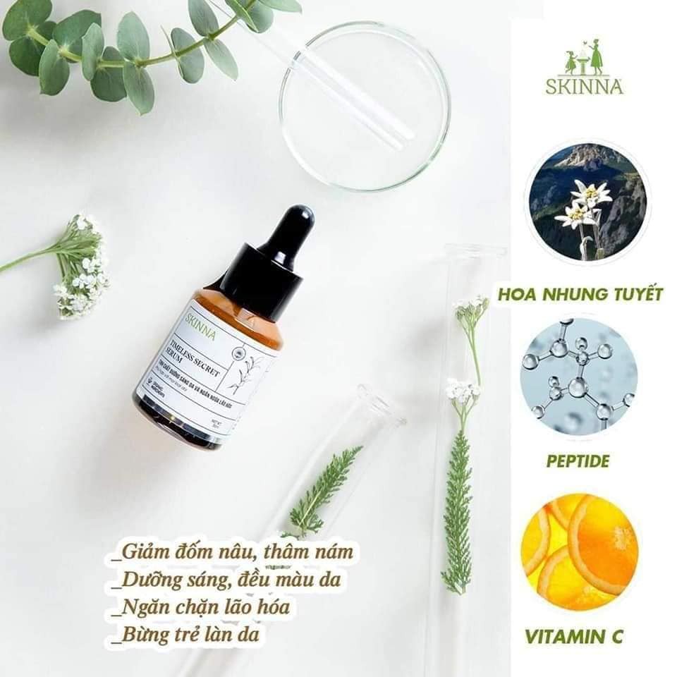 SKINNA ORGANIC - Serum TIMELESS Dưỡng Sáng DA & Ngăn Ngừa Lão Hóa