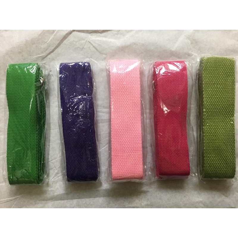 Dây Tập Yoga Cotton Loại Dày Đẹp Dài 1.8 met x 3,8cm  D12