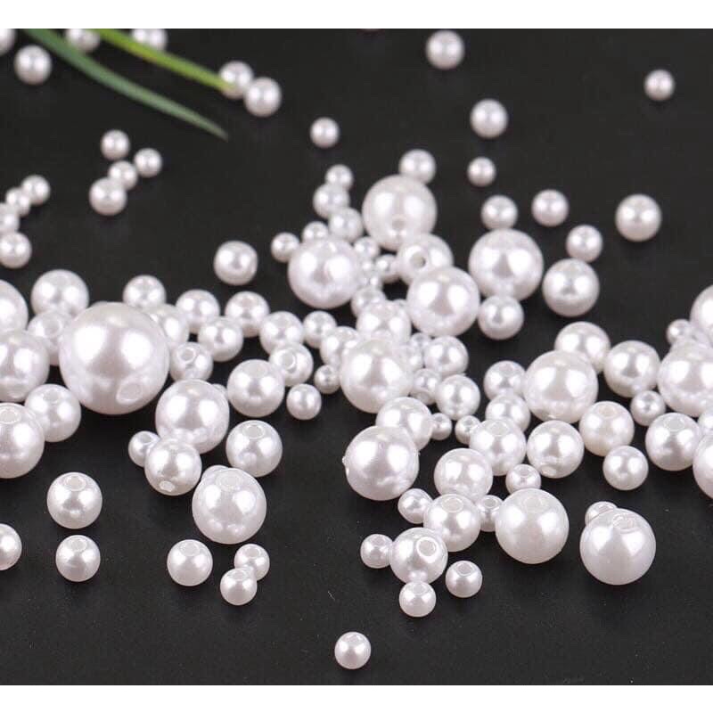 Voan lúp cô dâu hạt ngọc đẹp