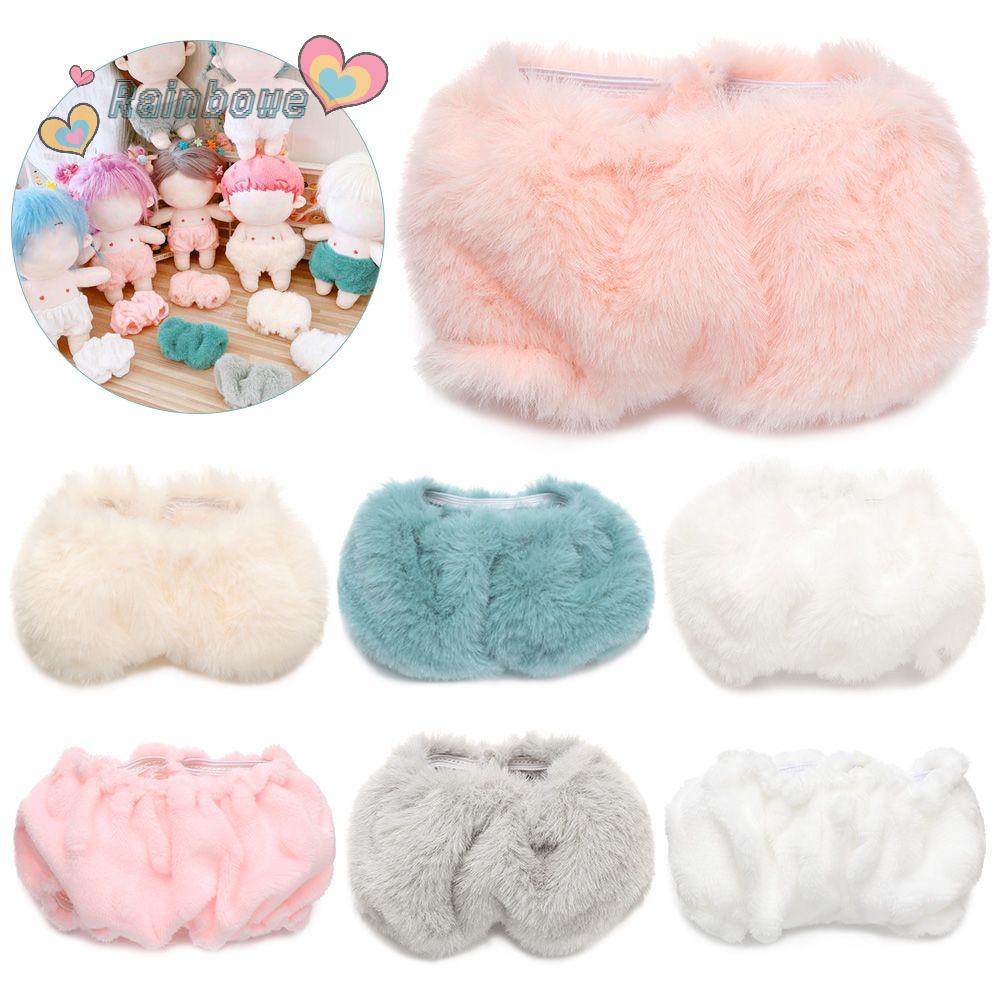 RAINBOW Kids Children Gift Mini Leggings Toy Knickers Doll Underpants Doll Clothes Accessories DIY Short Pants Suitable for 20cm Small Underwear/Multicolor