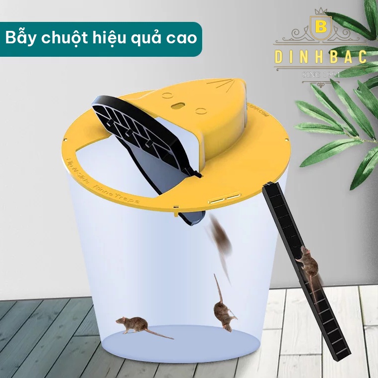 Bẫy chuột nắp thùng thông minh sử dụng nhiều lần không gây mùi